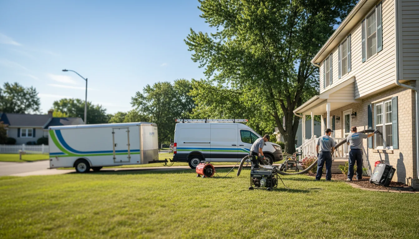 Flooded Basement Restoration And Cleanup With Repair in Panama, IA near me